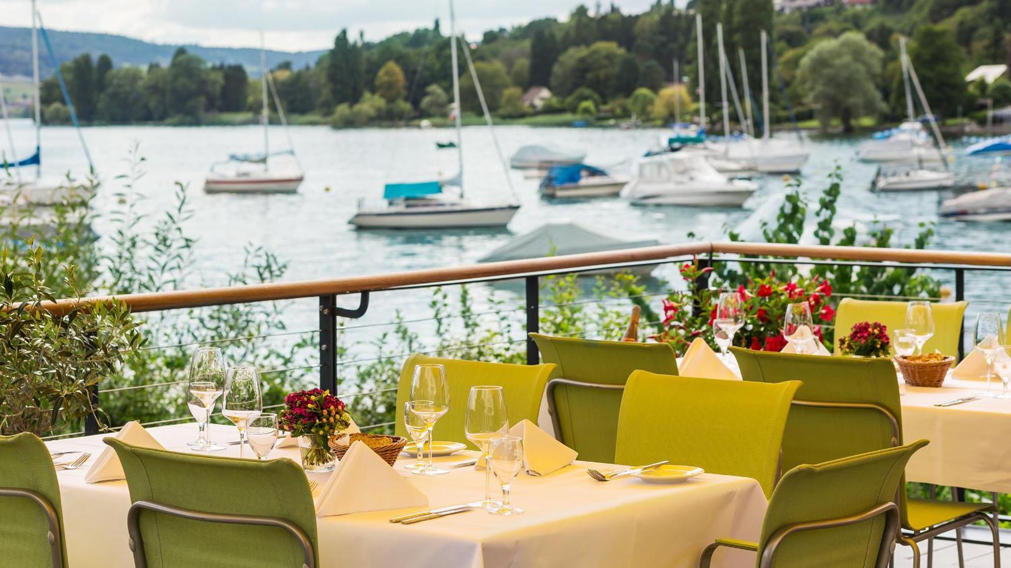 Residenz Seeterrasse Restaurant & Hotel Wangen  Bagian luar foto