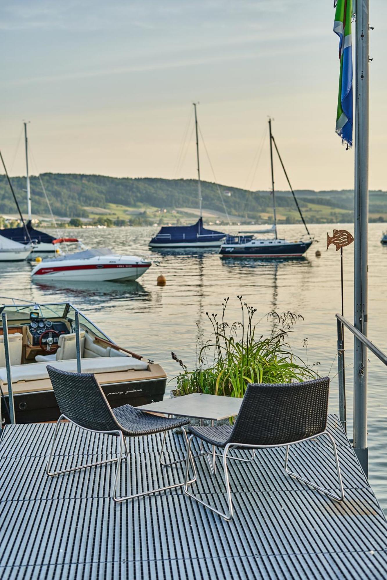 Residenz Seeterrasse Restaurant & Hotel Wangen  Bagian luar foto
