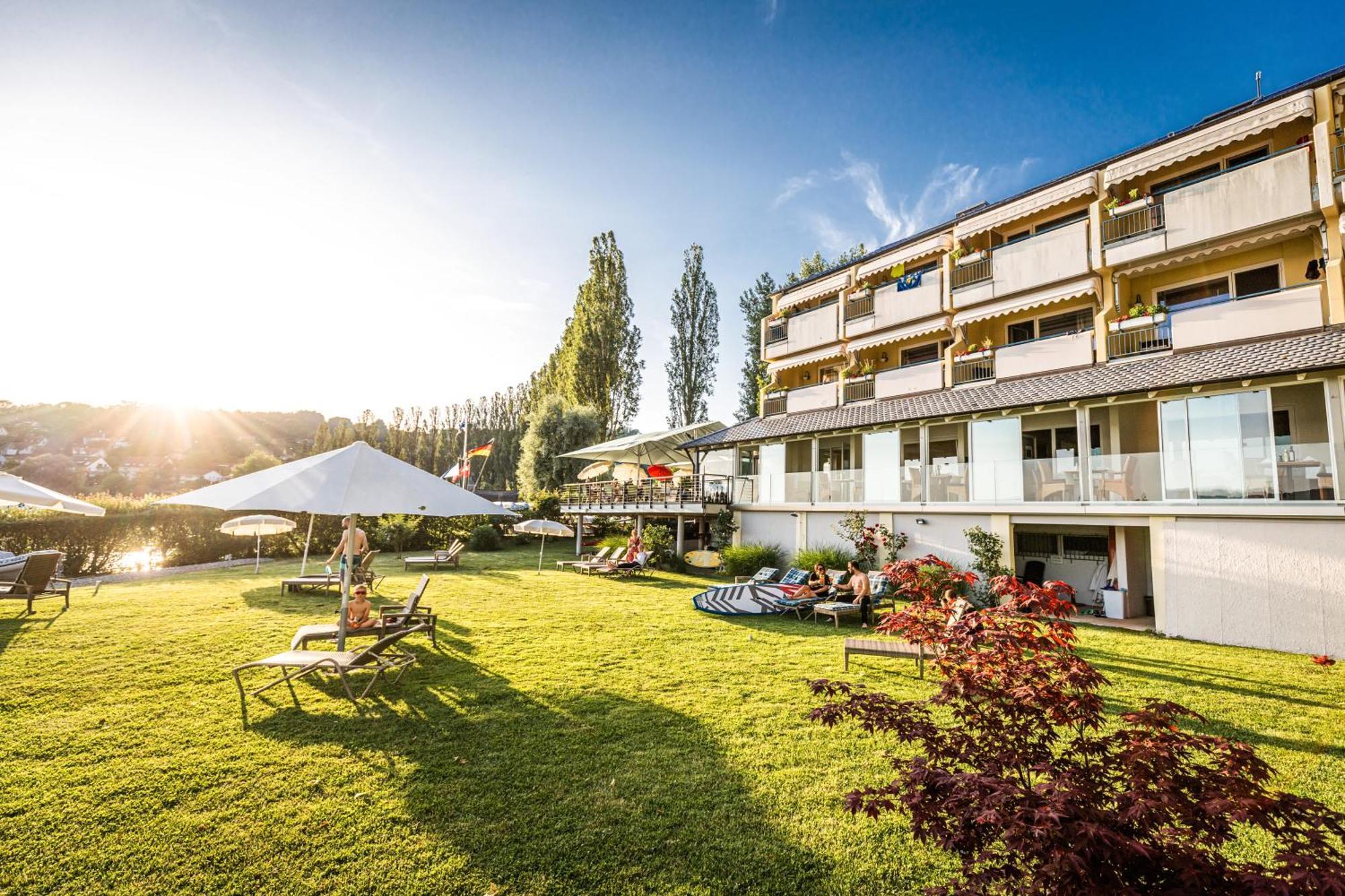 Residenz Seeterrasse Restaurant & Hotel Wangen  Bagian luar foto